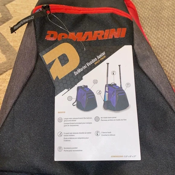 BRAND NEW WITH TAGS DEMARINI VOODOO JUNIOR BACKPACK - Picture 5 of 6
